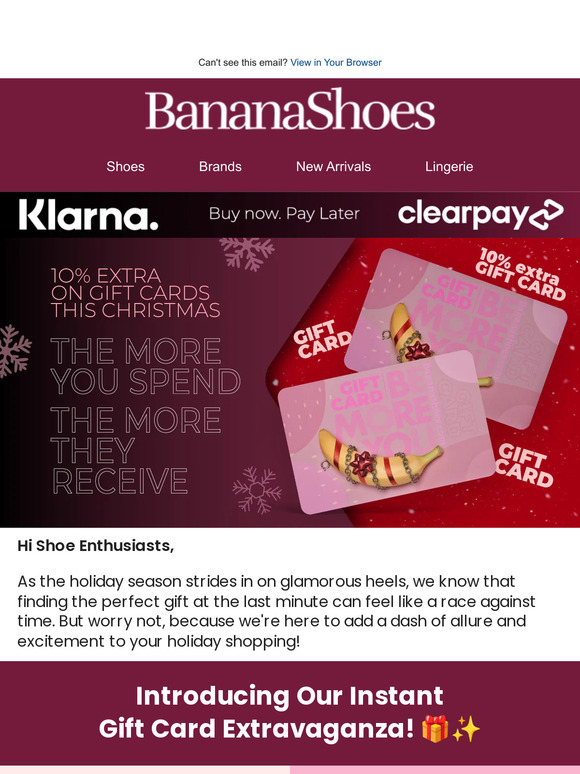 Fashionably Late? Snag Your Extra 10% Gift Card Offer Now! 🏃