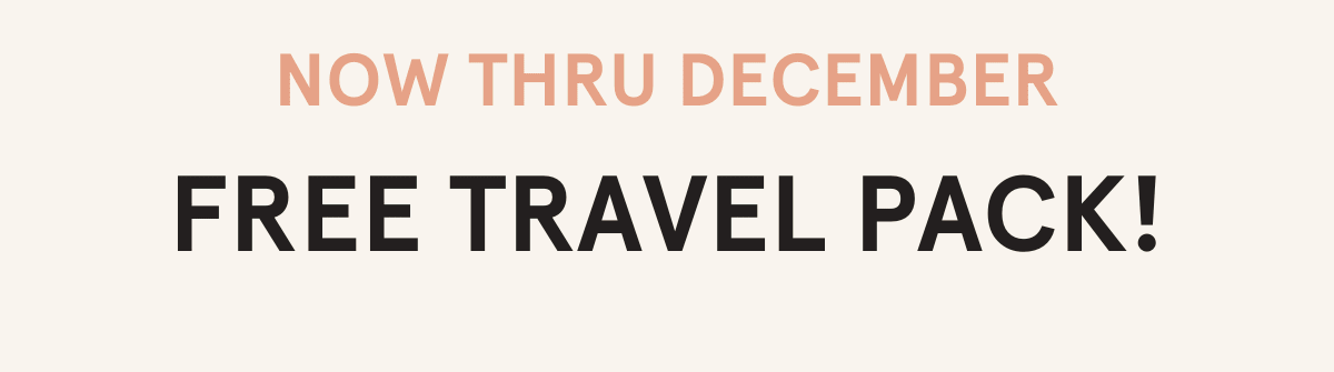 Now thru December: Free Travel Toning Pads single pack