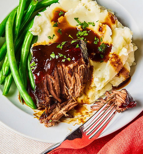 Glazed Boneless Beef Short Ribs