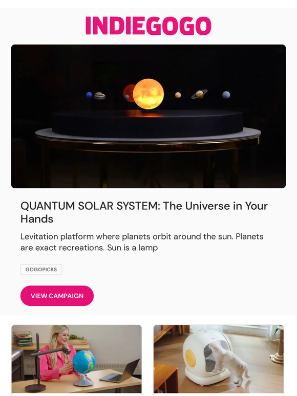 Indiegogo See the solar system up close with this detailed lighted