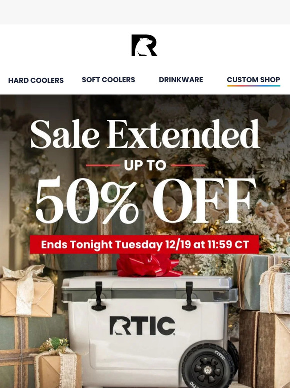 RTIC Email Newsletters Shop Sales, Discounts, and Coupon Codes