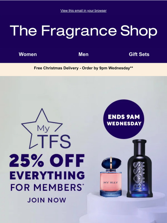 The fragrance 2025 shop free delivery