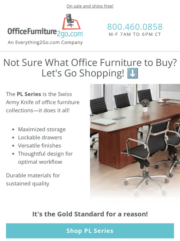 The Gold Standard in office furniture