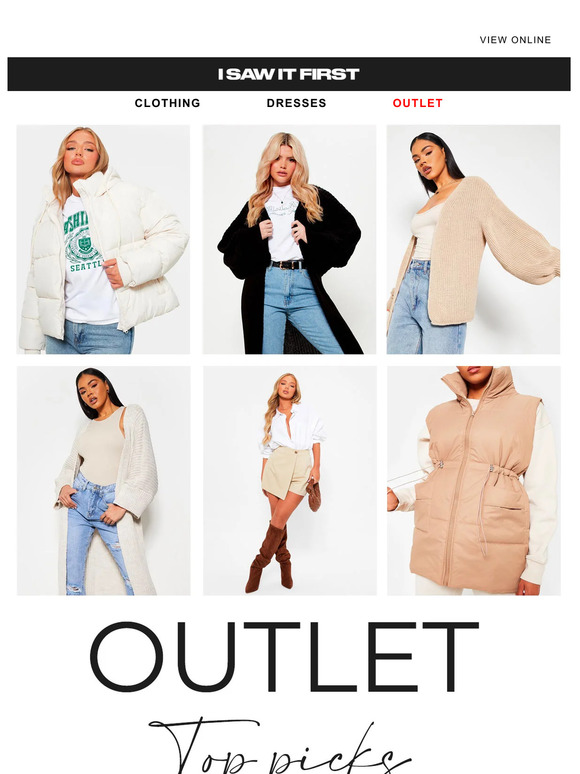 Outlet Top Picks 🧸🤎
