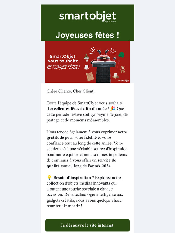 Joyeuses fêtes de fin d'année 🎉