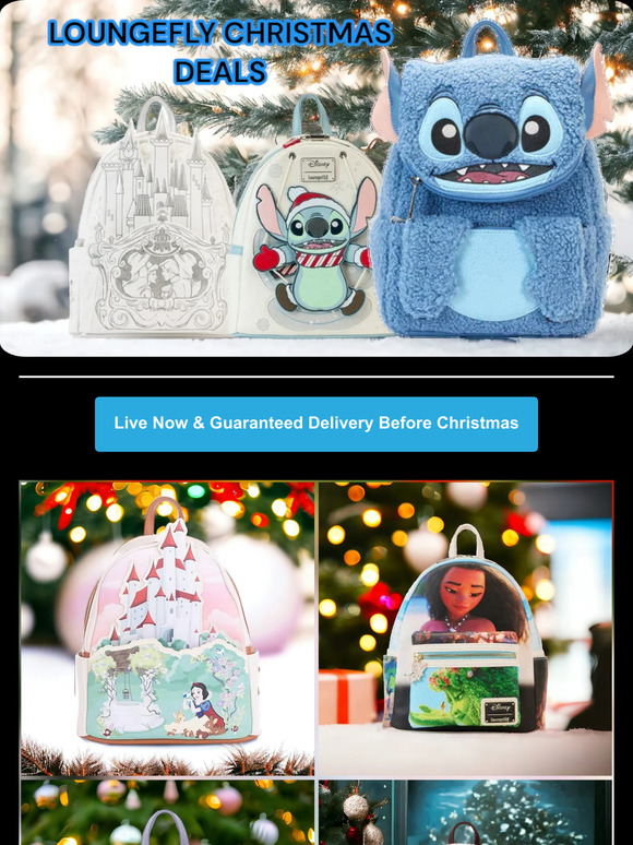 Loungefly Christmas Deals - Next Day Delivery