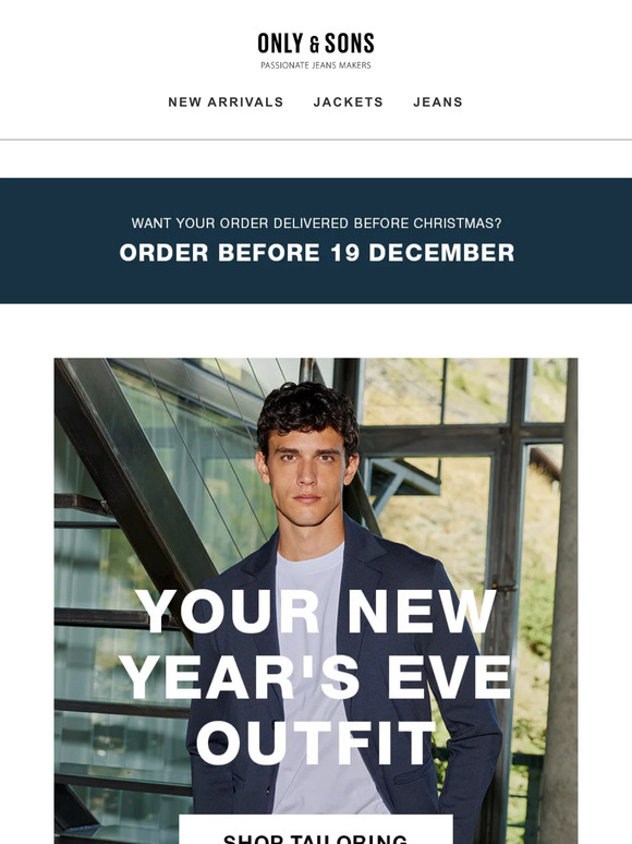 A New Year's Eve outfit for you 🕺