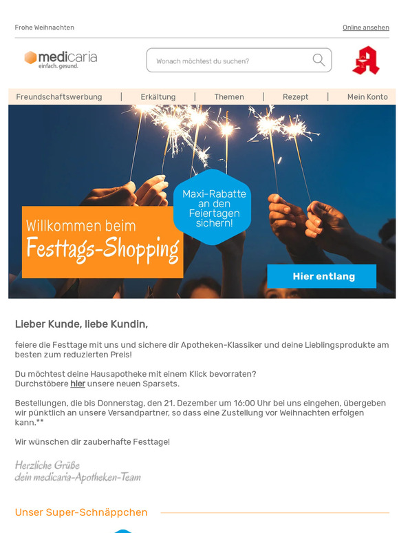 Vorbereitung auf´s Fest