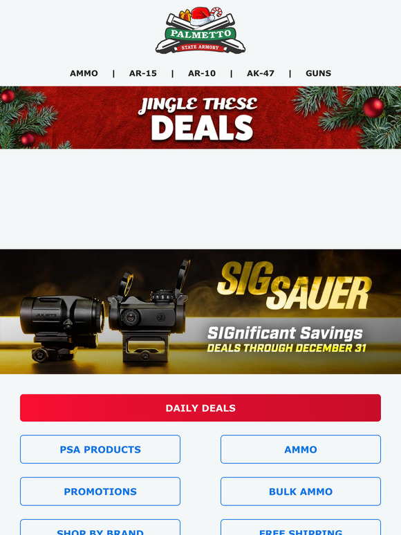 Palmetto State Armory Steel Targets Ringing, Discounts Bringing! CCI