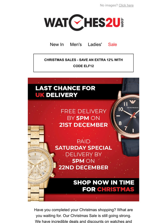 Watches2U Email Newsletters Shop Sales Discounts and Coupon Codes