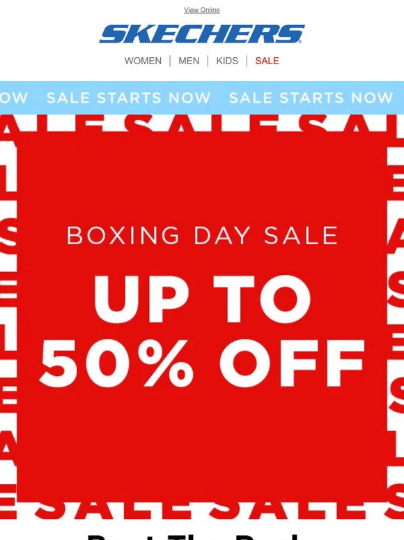 Boxing Day Sale Now On! 🚨