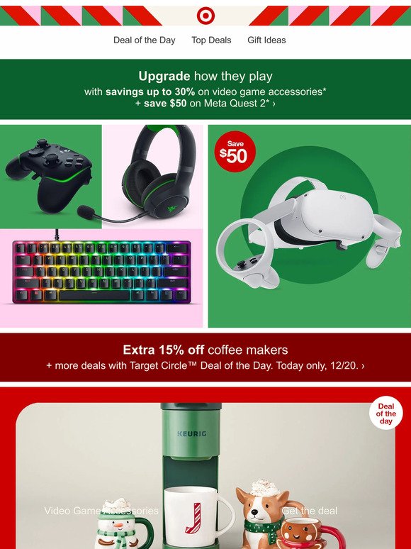 Save up to 30% on video game accessories.