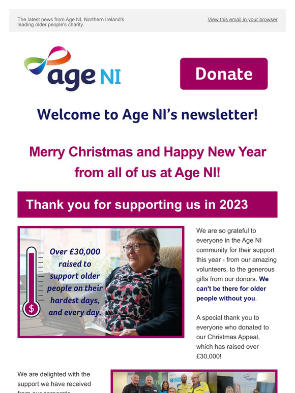 Happy holidays from Age NI