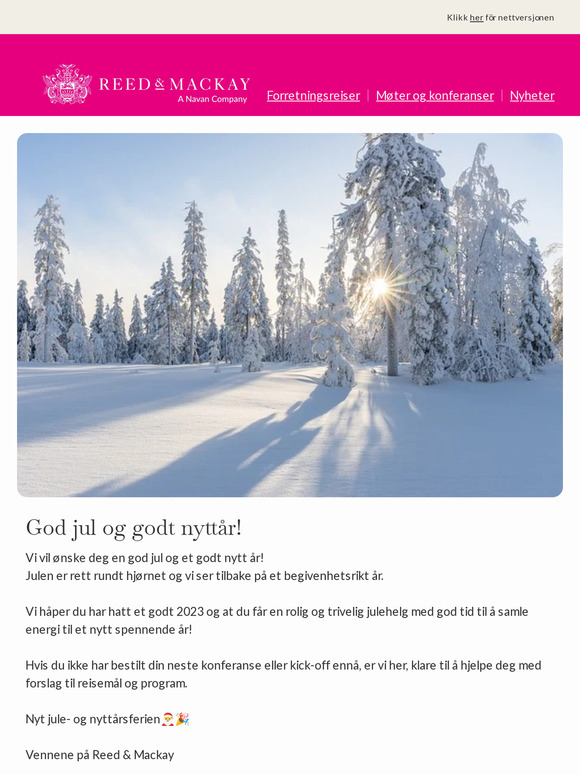 God jul og godt nyttår🎄