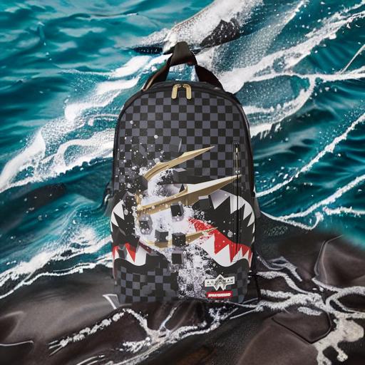 Sprayground Aquaman and the Lost Kingdom x Sprayground Trident Collab Backpack Sold Out! Milled