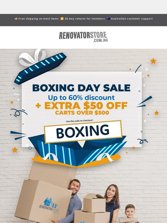 📦 Our Boxing Day Sale starts early this year