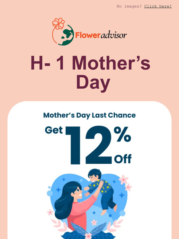 Final Day for Mother's Day Flower Deals at FlowerAdvisor🌻