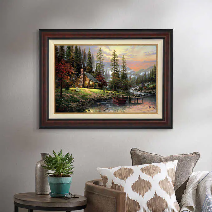 A Peaceful Retreat - Framed Limited Edition Canvas