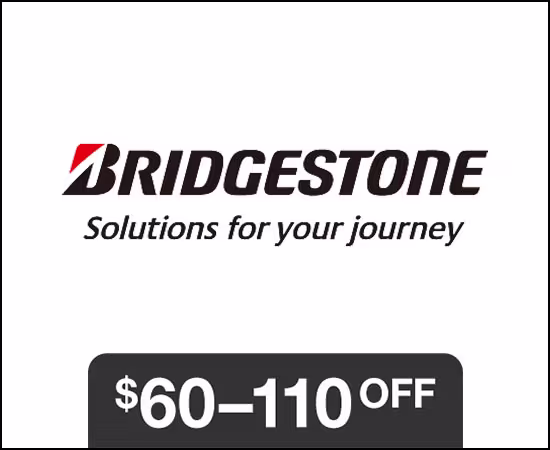 Select Sets of 4 Bridgestone Tires