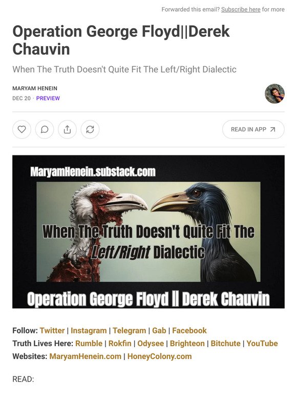 Operation George Floyd||Derek Chauvin