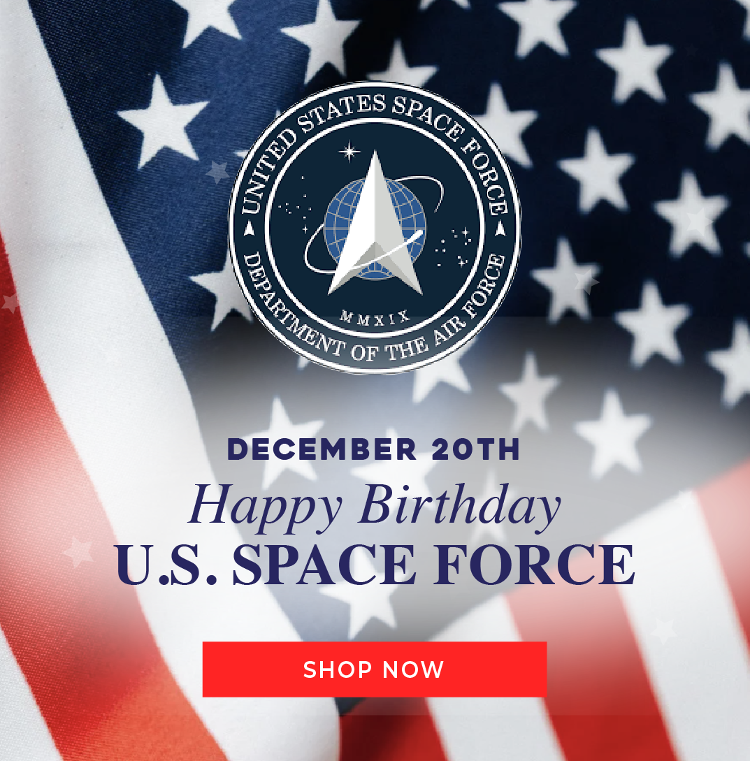 Flagshirt Happy Birthday US Space Force 🇺🇸 Milled