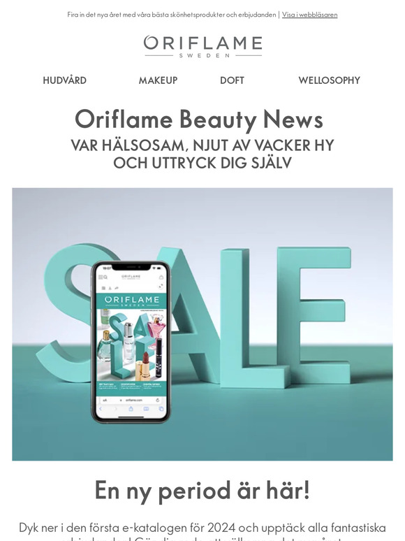 Nyårsrean är igång hos Oriflame! 🥳