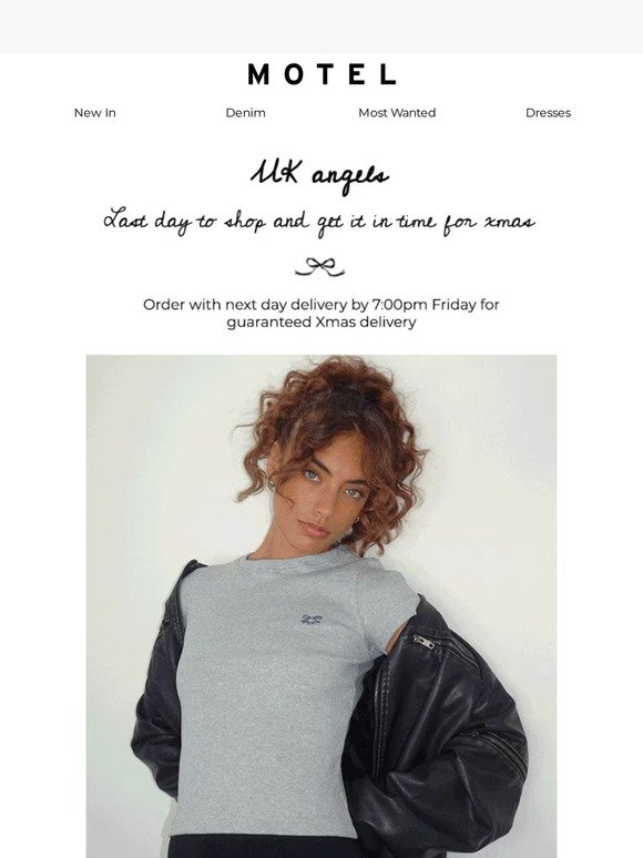 UK Angels ~ Last day to shop