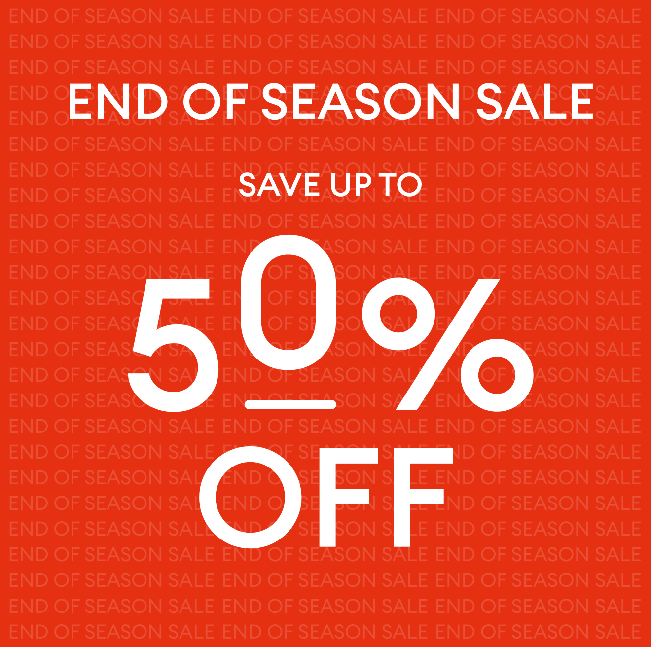 Hotter end of season on sale sale