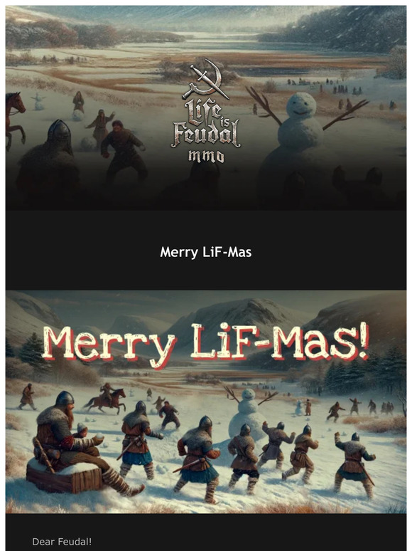 🎄 Merry LiF-Mas — a special 30% discount on your game subscription