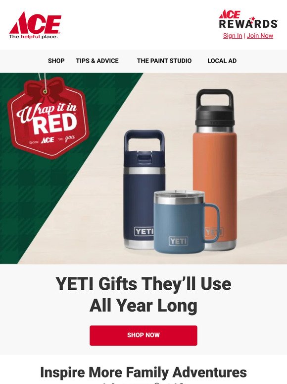 YETI Gifts They’ll Use All Year Long