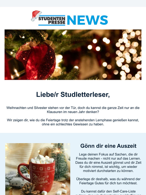 🎄 Self-Care: Bereite dich jetzt auf die Weihnachtszeit vor ❅