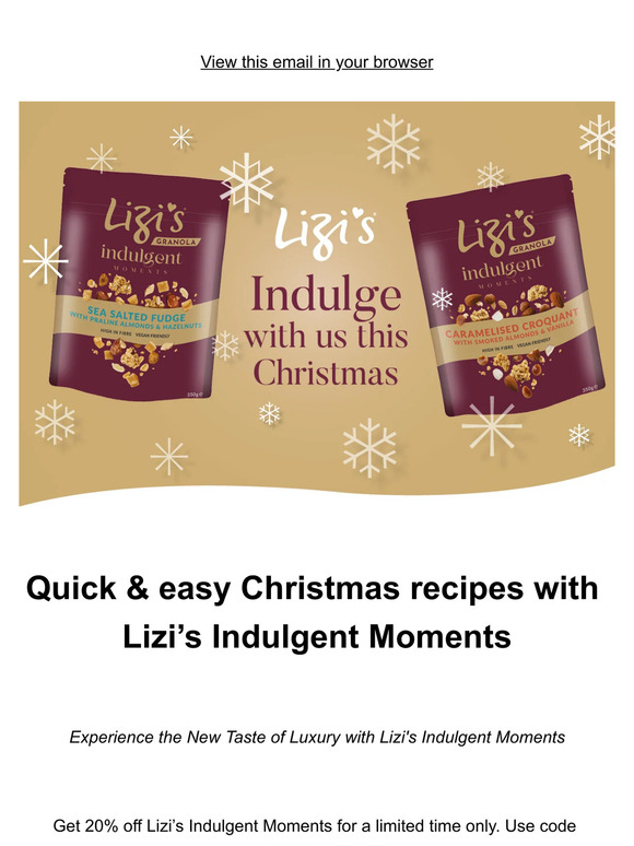 Quick & easy Christmas recipes with Lizi’s Indulgent Moments