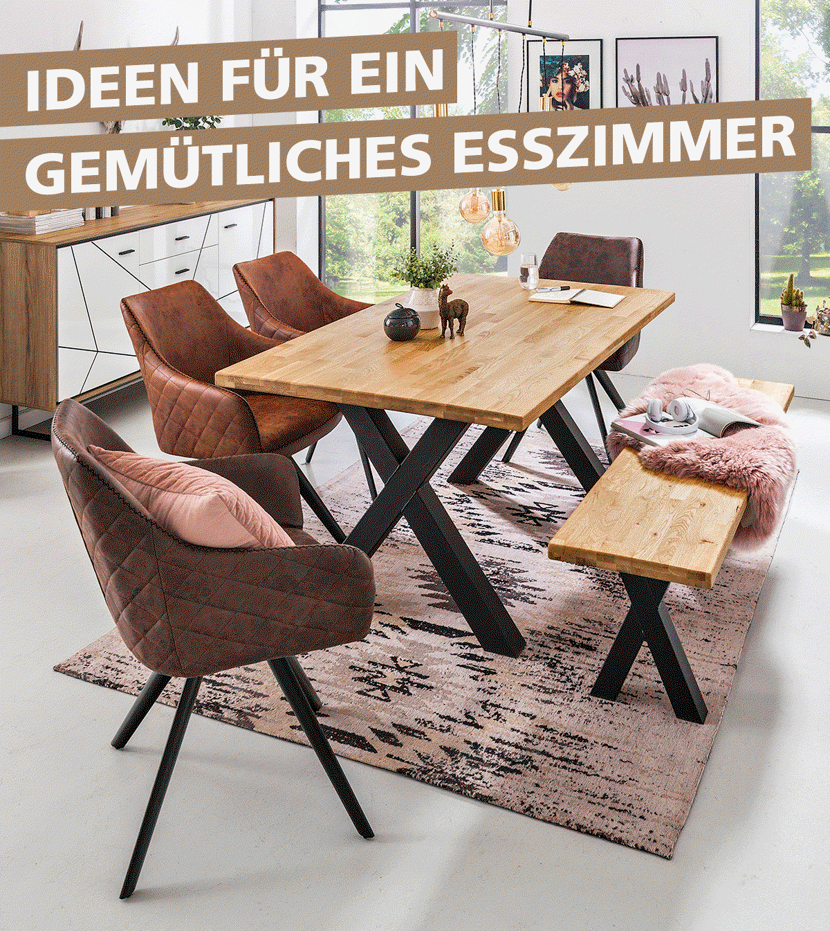 Ideen für ein gemütliches Esszimmer