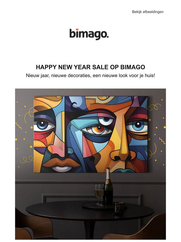 Happy New Year Sale op bimago 🍸✨