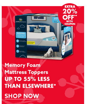 Memory Foam Mattress Toppers