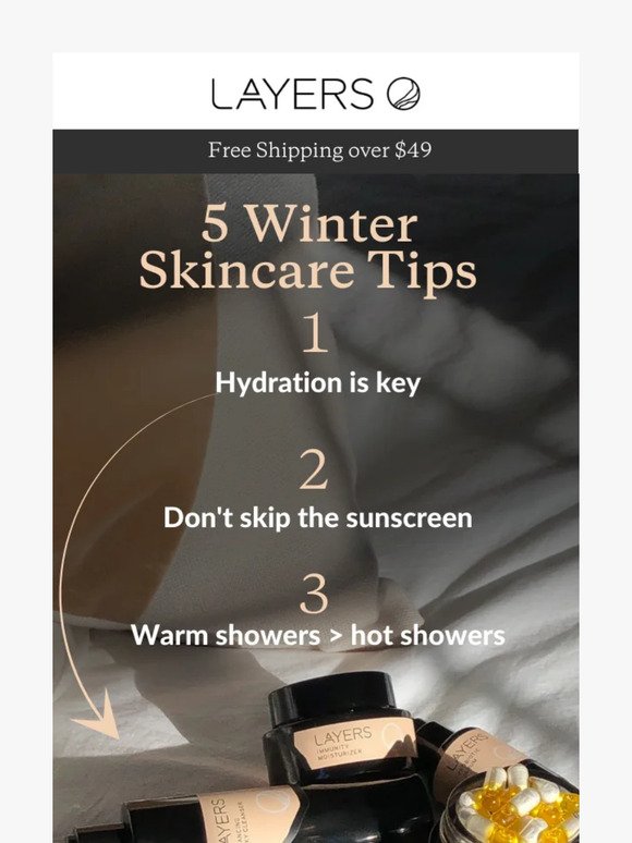 5 Winter Skincare Tips ❄️