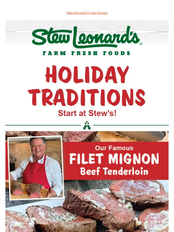 Stew Leonard's Gift Baskets: 🎁 Holiday Traditions, Shortcuts, and More ...