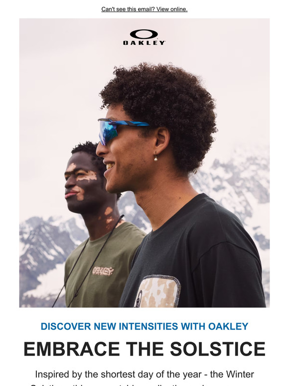 Oakley is calling Sphaera its most forgettable eyewear to date