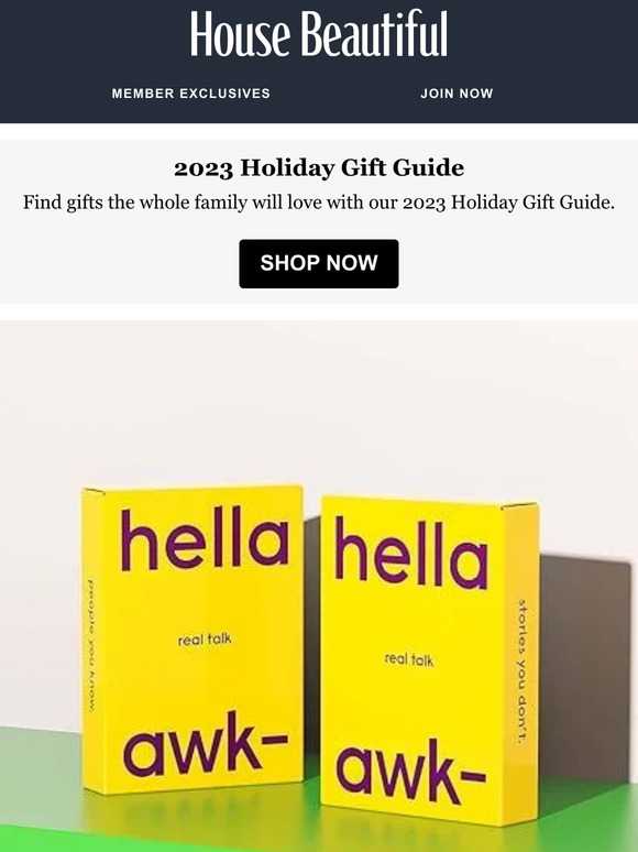 House Beautiful The Ultimate Stocking Stuffer Guide Milled