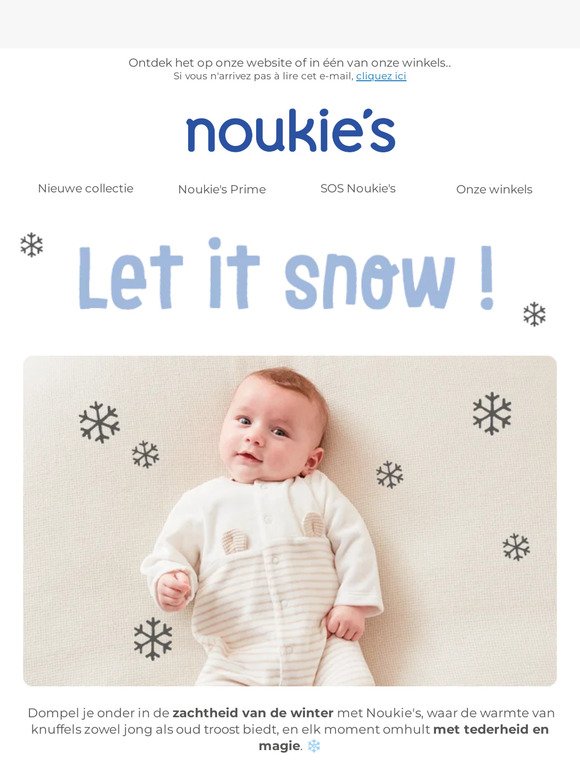 Immerse Yourself in the Magic of Winter with Noukie's ❄️