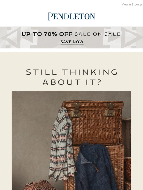 Pendleton Woolen Mills Online Outlet SALE Milled