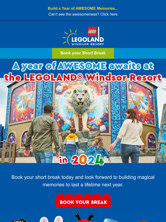 LEGOLAND A year of AWESOME awaits in 2024... Milled