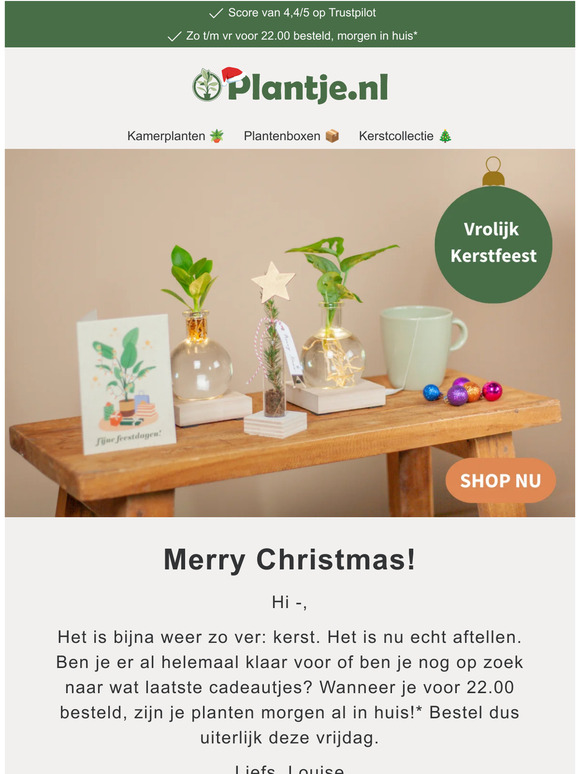 Laatste kans: kerstcadeaus 🎄🎅