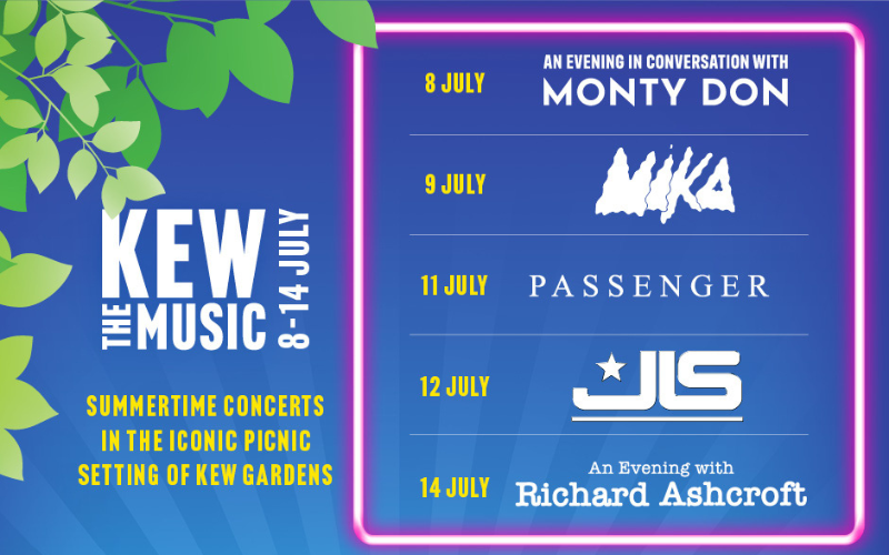 The Ticket Factory Kew The Music, Marti Pellow, 2024 Premier League