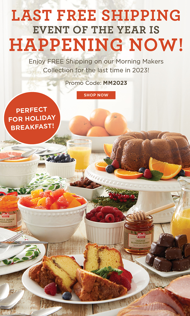 Hale Groves The Last FREE Shipping Event of the Year is Happening NOW