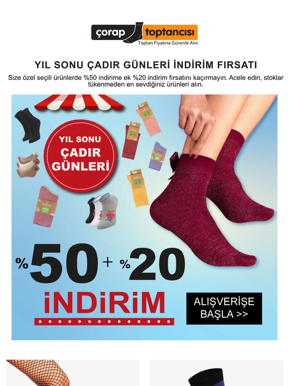 🎉 %50+%20 Çadır Günleri İndirimleri Başladı!