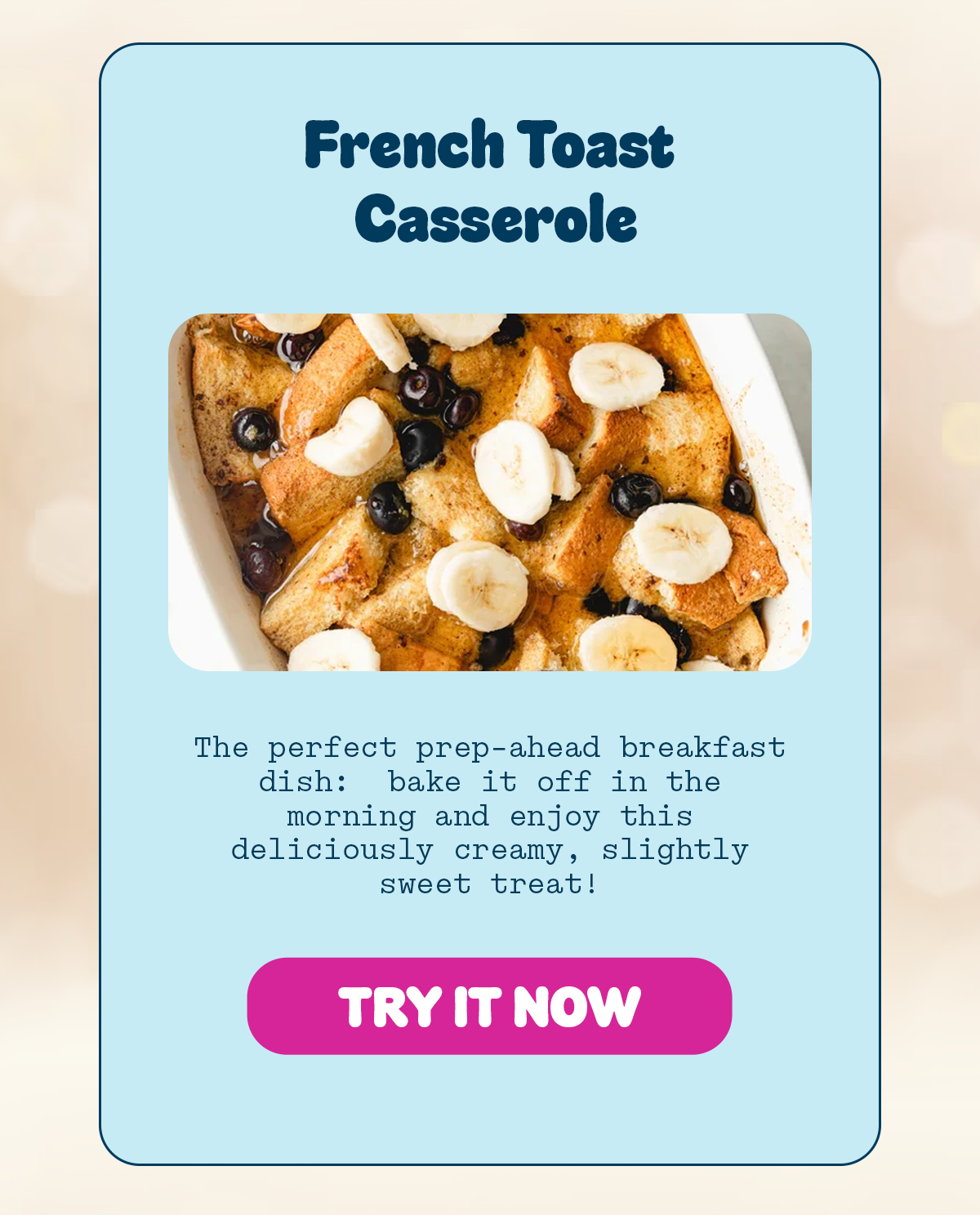 French Toast Casserole