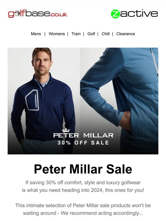 Peter Millar SALE: 30% Off Comfort & Luxury!