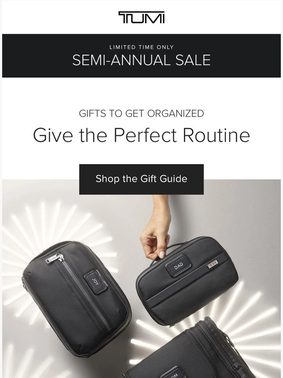 Tumi semi annual outlet sale dates