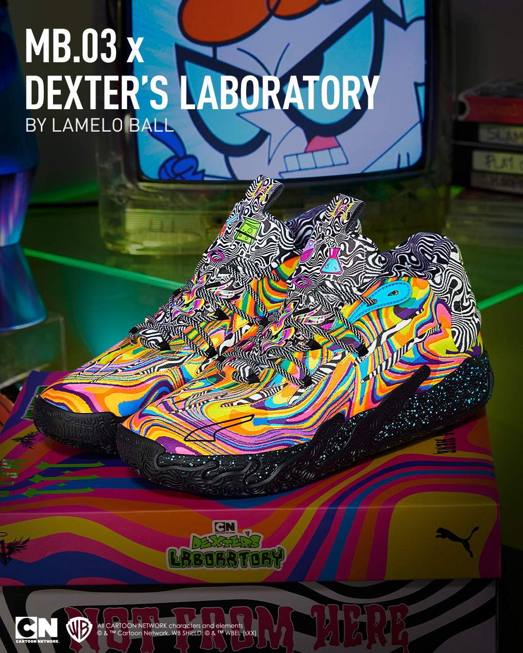 MELO x DEXTER'S LAB MB.03 Men's Basketball Shoes